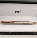 Best Clone Mont Blanc Starwalker Doue Ballpoint Pen Rose Gold & Silver
